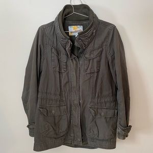 Army green jacket